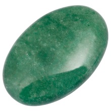 TUMBEELLUWA 1Pc Green Aventurine Oval Palm Stone,Worry Stone Healing Chakra Reiki Balancing 2024 - buy cheap