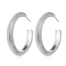 Big Circle Hoop Earrings For Women  Retro New Alloy Round Earring Fashion Party Ear Jewelry boucle d'oreille femme 2021 2024 - buy cheap