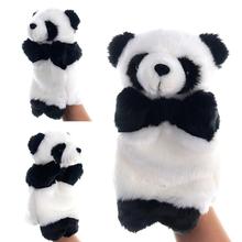 Cute Panda Animal Hand Puppet Plush Doll Kindergarten Children Educational Toy theater baby Learning toys 2024 - buy cheap
