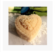 Moldes de silicona con forma de flor y corazón, moldes de silicona para jabón, piedra aromática, troquel de gel de sílice, vela, boda 2024 - compra barato