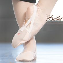 USHINE EU35-42 Half Sole Non-slip Stretch Soft Exercise Rhythmic Gymnastics Women Ballet Yoga Shoes Women's Belly Dance Shoes 2024 - buy cheap