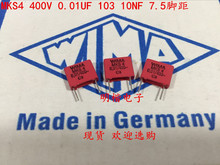 2020 hot sale 10pcs/20pcs German capacitor WIMA MKS4 400V 0.01UF 103 400V 10NF P: 7.5mm Audio capacitor free shipping 2024 - buy cheap