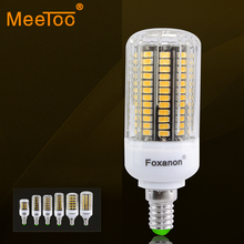 MeeToo E14 SMD5733 Bulbs 30/42/64/80/108/136 LED Corn Lamp 220V 230V Focos Luz Led Replace Incandescent Led Lights 25W to 100W 2024 - buy cheap