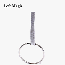 Anel e laço truques mágicos anel e corda magia hoop corda escapar truques mágicos adereços mágicos e3027 2024 - compre barato