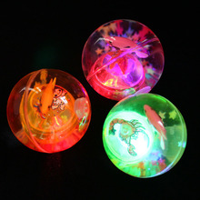 Flashing Luminous Ball Rubber Bouncing Ball Anti Stress Gift Fun Fidget Toys for Children Light-Up Toys YH-17 2024 - buy cheap