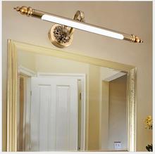 Luminária led de espelho para banheiro, à prova d'água, retrô, iluminação para parede, 48cm, 57cm e 68cm 2024 - compre barato