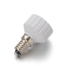 100Pcs/lot E14 to GU10 Lamp Adapter Converter E14 Male To Female GU10 lamp holder adapter GU10~E14 converter 2024 - buy cheap