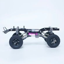 WPL C14 C24 1/16 RC Car spare parts Modified metal upgrade car frame carbon fiber girders 2024 - buy cheap