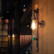 Lámpara Retro Vintage con personalidad para pasillo, escalera, tubería de agua, sótano, cafetería, lámpara de pared para almacén, oficina, Bar, Club 2024 - compra barato