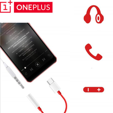 original oneplus 6T 7 Pro usb Type C To 3.5mm Earphone Jack Adapter Aux Audio For one plus 7 1+ 6t usb-c music converter cable 2024 - buy cheap