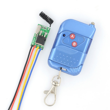 RF Interruptor de Controle Remoto Pequeno DC 6 V-36 V 7.4 V 9 V 12 V 13 V 14 V 16 V 18 V 24 V 28 V 36 V Sem Fio Micro Interruptor de Luz Do Carro Lâmpada LED remoto