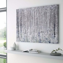HandPainted White gray black paintings Abstract Modern landscape Oil Painting Canvas picture Wall Art canvas picture Living Room 2024 - buy cheap