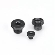 Tapón macho de acero al carbono BSPP con brida, toma hexagonal, agua, vapor, aceite y Gas, 1/8 ", 1/4", 3/8 ", 1/2", 1 ", 2" 2024 - compra barato