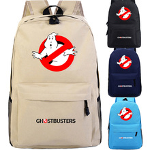 Ghostbuster estudantes meninos meninas escola mochila popular padrão de volta à faculdade bonito adolescentes viagem mochila 2024 - compre barato