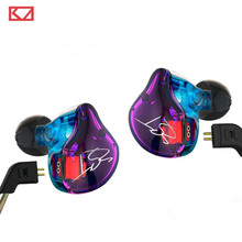 KZ ZST Colour Balanced Armature+Dynamic Hybrid Dual Driver Earphones HIFI Earbuds Bass Headset In-ear Earphones With Microphone 2024 - buy cheap