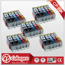 Free shipping 25PK PGI750 CLI751 edible ink cartridge  for Canon IP7270 MG5470 MX727 MX927  MG5570 MG6470 IX6770 IX6870 printer 2024 - buy cheap