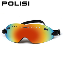 POLISI Outdoor Sports Ski Snowboard Goggles UV400 Snowmobile Windproof Eyewear Children Kids Anti-Fog Snow Skateboard Glasses 2024 - buy cheap