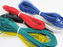 2meter Red+2meter Black Silicon Wire 18AWG 150/0.08 high temperature wire free shipping 2024 - buy cheap