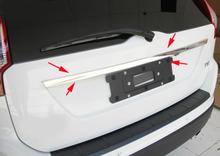 Бесплатная доставка Высококачественная Задняя Крышка багажника из нержавеющей стали Накладка для Volvo XC60 2009-2013 2024 - купить недорого