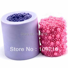wholesale!!!New 3D  Small Bubbles (LZ0083)  Silicone Handmade Candle Mold Crafts DIY Mold 2024 - buy cheap