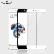 Wolfsay 3D Curved Full Cover Tempered Glass sFor Xiaomi Redmi 5A Screen Protector Film For Xiaomi Redmi 5A Glass Redmi 5A 5.0" 2024 - buy cheap