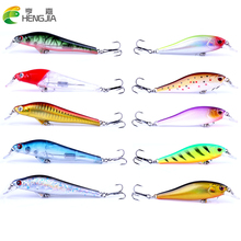 HENGJIA 1pc 7.5g/11g hard diving minnow fishing lures wobbler pike carp trout perch catfish fishing baits pesca fishing tackle 2024 - buy cheap