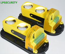 Sensor de alinhamento led infravermelho, detector de barreira para segurança de bicos, alcance de 30 a 100m 2024 - compre barato