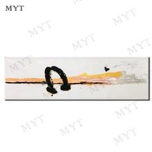 MYT-mariposa abstracta volando en la orilla del río, lienzo pintado a mano, de pinturas al, para decoración para las paredes del salón, sin marco 2024 - compra barato