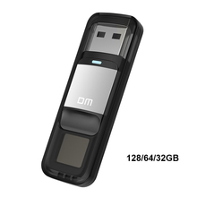 DM PD061 USB Flash Drive with Fingerprint Encrypted 128GB Pen Drive 64GB pendrive Security Memory usb 3.0 disk 32gb pendrive 2024 - buy cheap