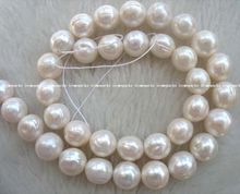 freshwater pearl round and white 10-11mm 15" wholesale bead nature cheaper 2024 - buy cheap