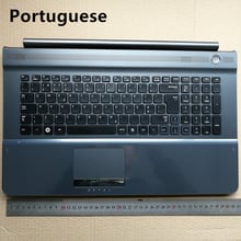 Nuevo teclado para ordenador portátil con panel táctil para Samsung RC710 RC720 17,3 "gris, diseño portugués/alemán/suizo/Reino Unido 2024 - compra barato