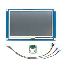 Nextion 4.3 inch HMI TFT LCD Touch Display Module USART UART 4.3" Resistive Touch Screen for Raspberry Pi 3 Arduino Kits 2024 - buy cheap