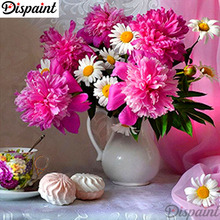Dispaint Full Square/Round Drill 5D DIY Diamond Painting "Flower scene" Embroidery Cross Stitch 3D Home Decor A10191 2024 - buy cheap