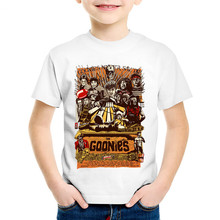 Fashion Print The Goonies Never Say Die Children T-shirts Kids Astoria Summer T shirt Boys/Girls Casual Tops Baby Clothes,HKP793 2024 - buy cheap