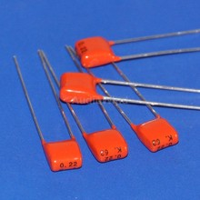 ( 1000 pcs/lot ) 220nF 63V MKT Metallized Polyester Film Capacitor, 0.22uF 2024 - buy cheap