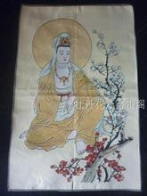 Chinese Antique collection the Thangka embroidery Goddess of mercy diagram 2024 - buy cheap