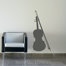 2015 the new style Bass Violin Music Vinyl Wall Sticker Mural Poster Wall Decal Art Home Decor 2024 - buy cheap