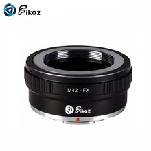 Fikaz-anillo adaptador de montura de lente para cámara de M42-FX, tornillo M42 de 42mm a Fuji Fujifilm FX X-Pro1 X-E1 X-M1 X-A1 X20 X100T 2024 - compra barato
