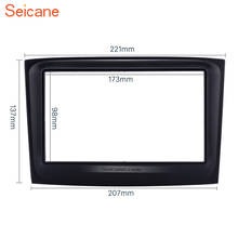 Seicane Double Din Car Stereo Fascia Cover Kit Indash Mount Refitting Frame Set For Fiat Doblo Opel Combo 2015 Audio 2 Din Cover 2024 - buy cheap