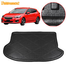 Buildreamen2 For Subaru Impreza Hatchback 2011-2016 Car Accessories Tail Cargo Boot Tray Liner Trunk Mat Floor Mud Pad Carpet 2024 - buy cheap