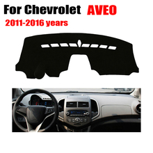 RKAC STICKERS Car dashboard covers mat For Chevrolet avoe 2011 to 2016 left hand drives dashmat car dash pad  accessories 2024 - buy cheap