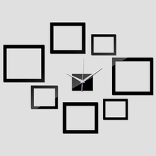 Agulha relógio de parede real topo moda nova flor espelho relógio de parede quartzo adesivos relógios decoração para casa 2024 - compre barato