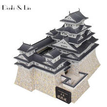 DIY 3D Japan Himeji Traditional Castle Craft Paper Model Architectural Assemble Hand Work  Puzzle Game DIY Kids Toy 2024 - buy cheap