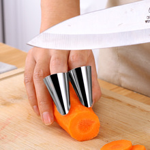 Kitstorm 1 шт. защита для пальцев из нержавеющей стали регулируемая Высококачественная кухонная защита для пальцев гаджеты 2024 - купить недорого