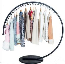 Tie yi cloakroom floor hanging clothes rack simple fashion clothing store display rack 2024 - buy cheap