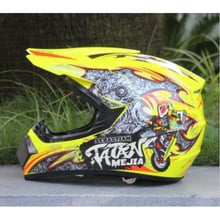 Motocross Racing helmets Casco Casque hors route Casque Moto Capacete Moto Off-road Cartoon Children Motorcycle Helmet 2024 - buy cheap