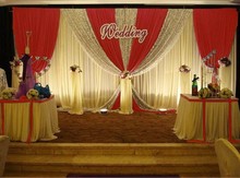 3x6MTR New Stage Background wedding props background custom Design color Sparkly Silver Sequin Glamorous Backdrop for Wedding 2024 - buy cheap