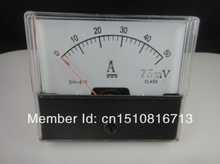 Analog Amp Panel Meter Current Ammeter DC 0-50A 2024 - buy cheap