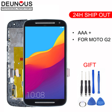 Pantalla LCD para MOTOROLA MOTO G2, digitalizador de pantalla táctil de 5,0 pulgadas, 1280x720, G + 1, XT1063, XT1069, XT1068 2024 - compra barato