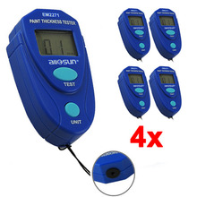 4 pieces x Digital Mini Car Painting Thickness Tester Paint Thickness Meter Coat Coating Thickness Gauge 0~2.0mm Epoxy Enamel 2024 - buy cheap
